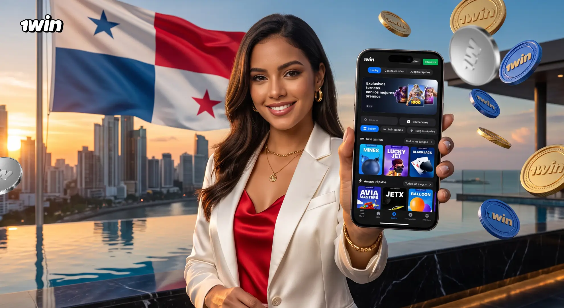 Métodos de pago de 1win en balboas panameños